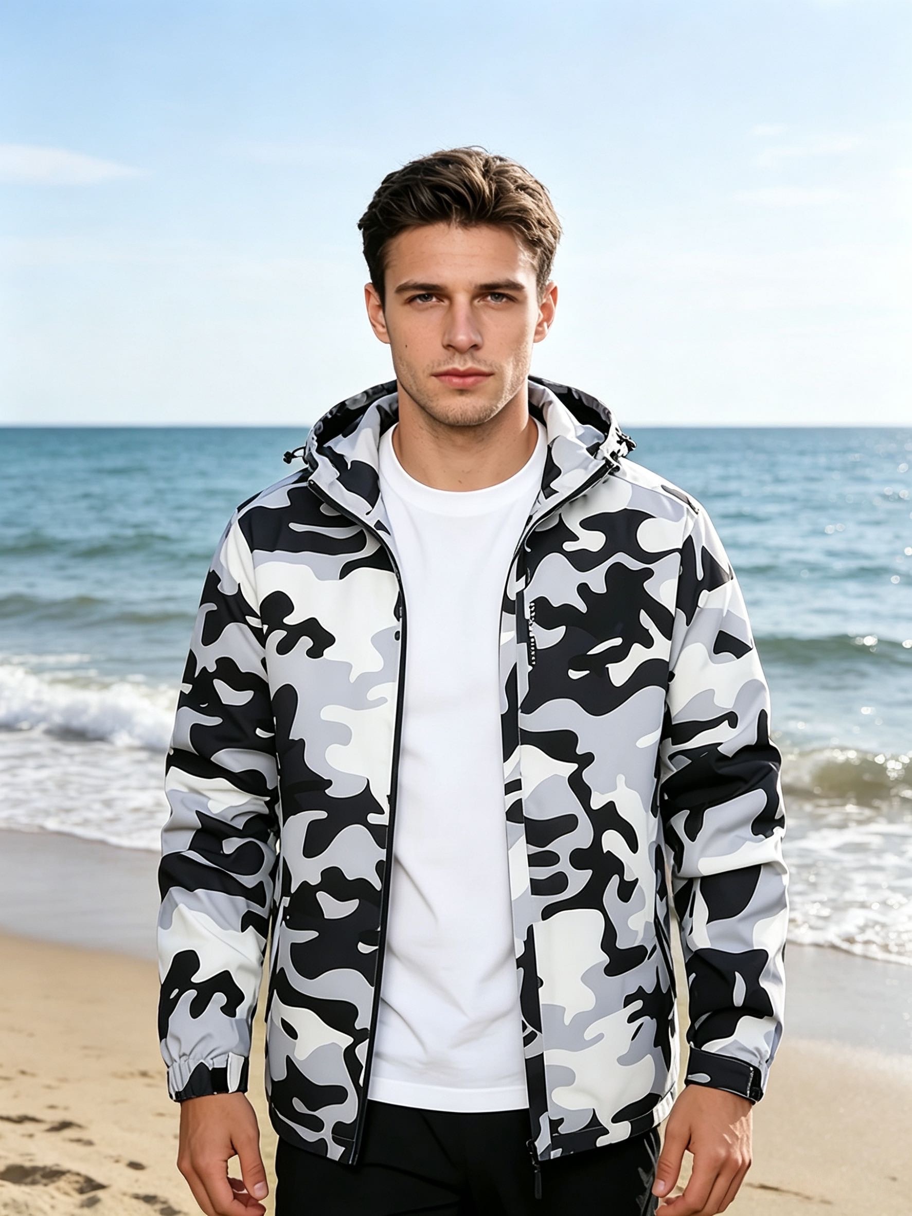 Cycling Commute Jacket - Veste d'automne et d'hiver pour homme,