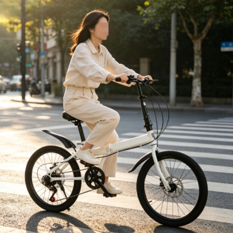 Cycling In City - Vélo pliant 20 pouces pour hommes