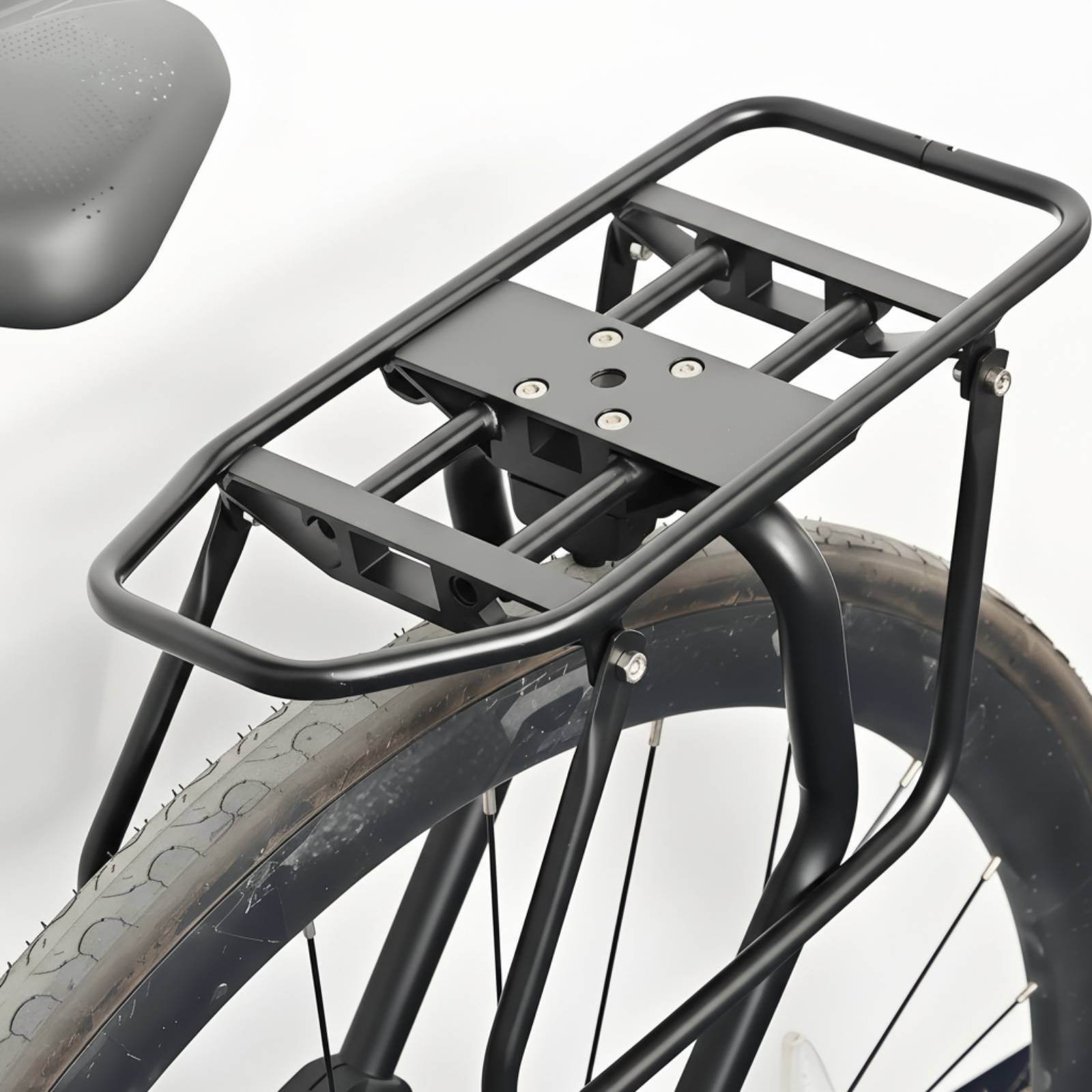 Cycling To Commute - Porte-bagages arrière de vélo en alliage