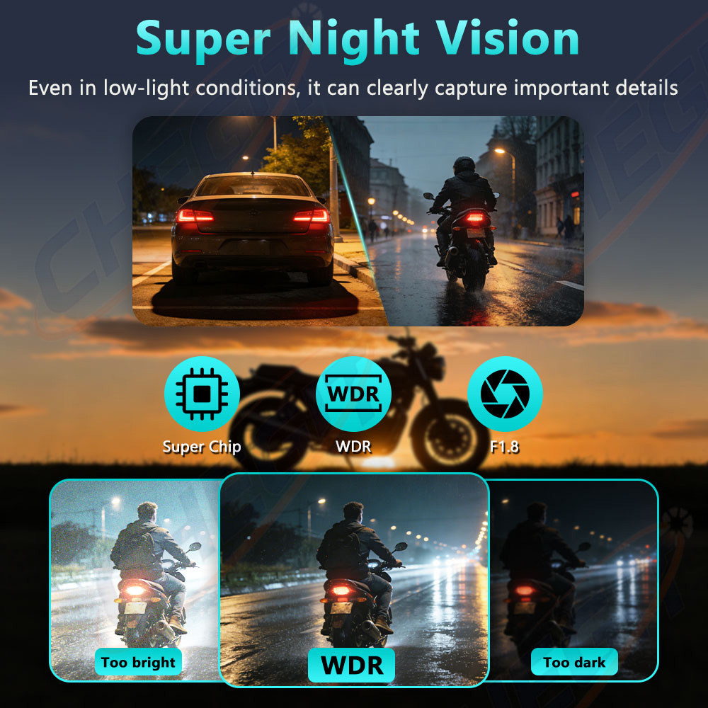 Nouvelle caméra DVR pour moto  - Cycling Loop avis et prix