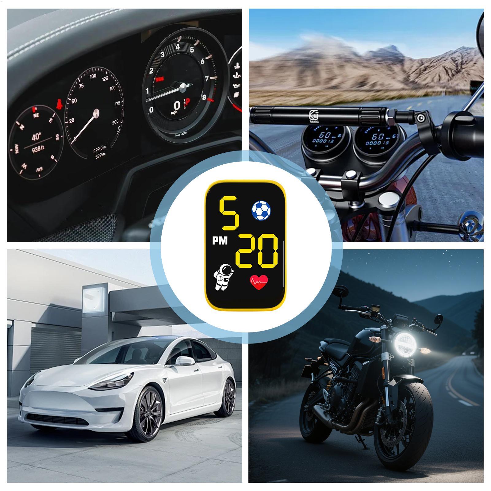 Mini horloge de moto étanche à - Cycling In City avis et prix