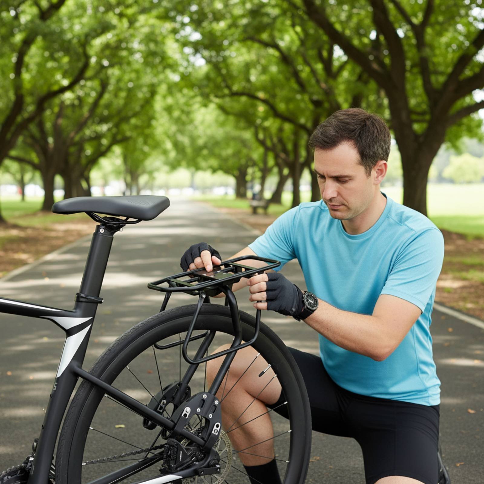 Porte-bagages arrière de vélo  - Cycling To Commute avis et prix