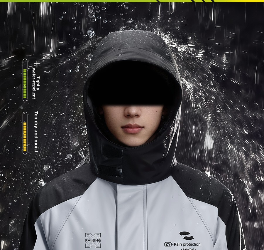 Combinaison de pluie pour moto - Cycling Commute Jacket avis et prix