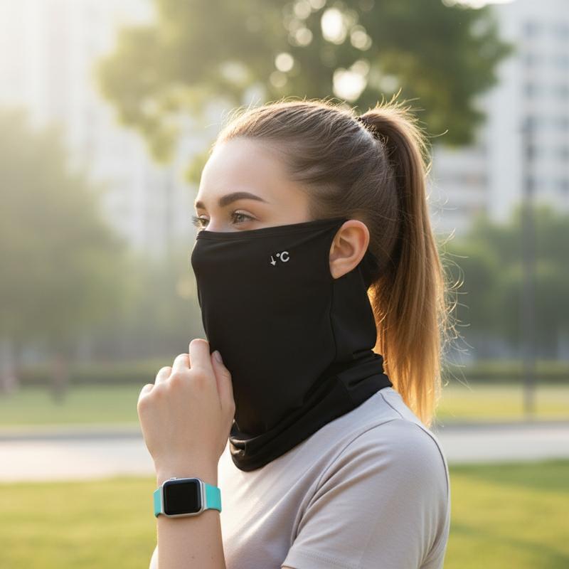 Masque facial en soie glacée a - Cycling To Work avis et prix